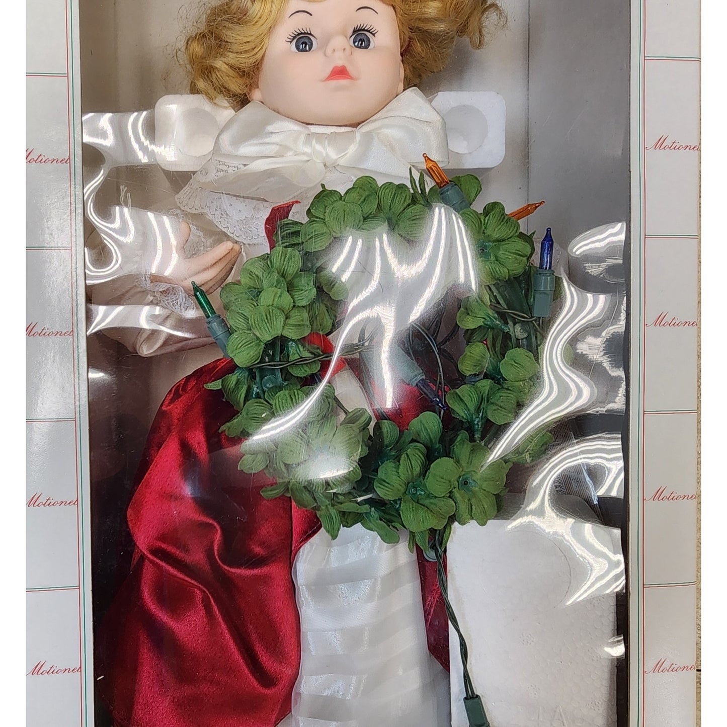 Vintage Telco “The Original Motion-ettes Of Christmas 24” Animated Illuminated Display Figure