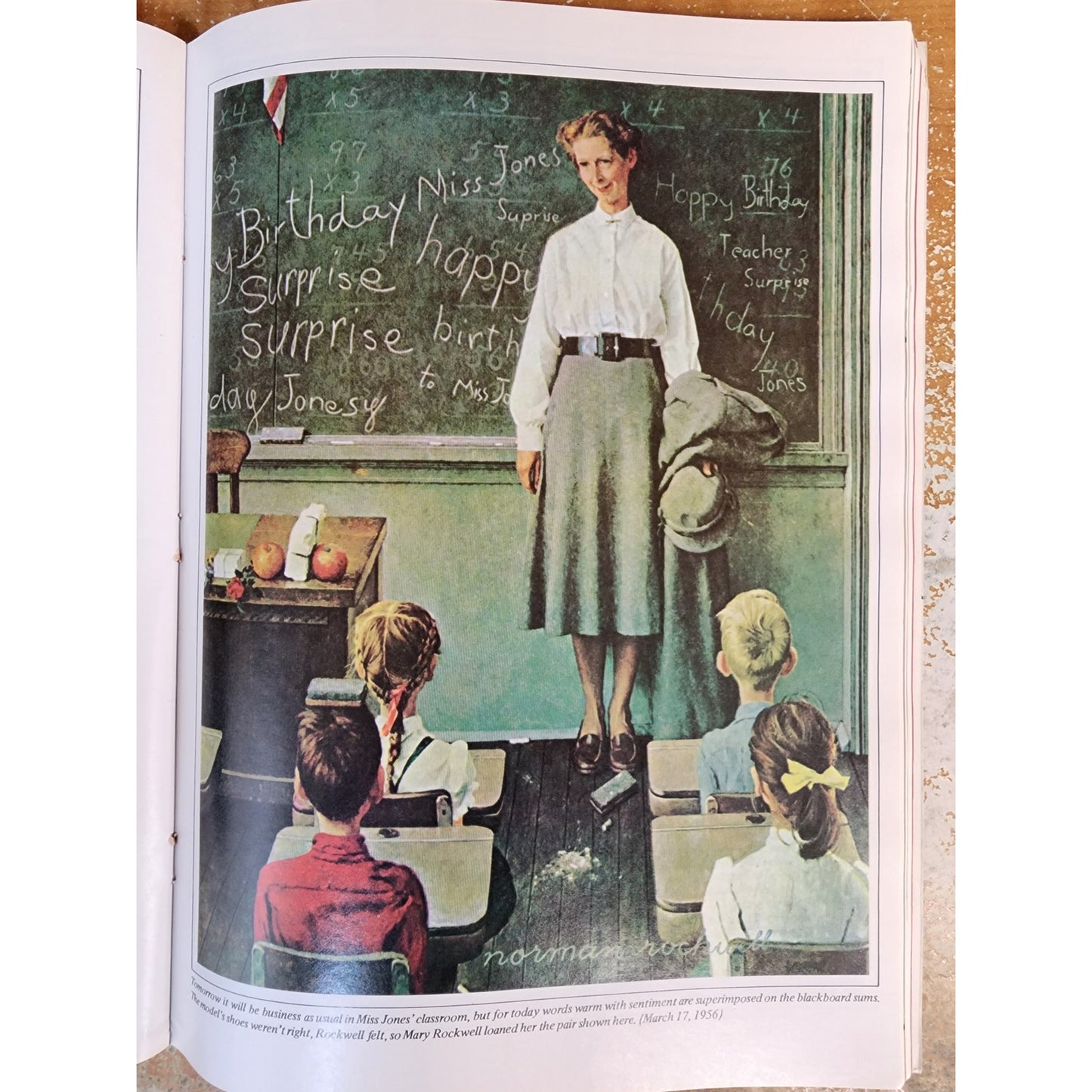 1979 Rockwell Memory Album – Saturday Evening Post - Vintage