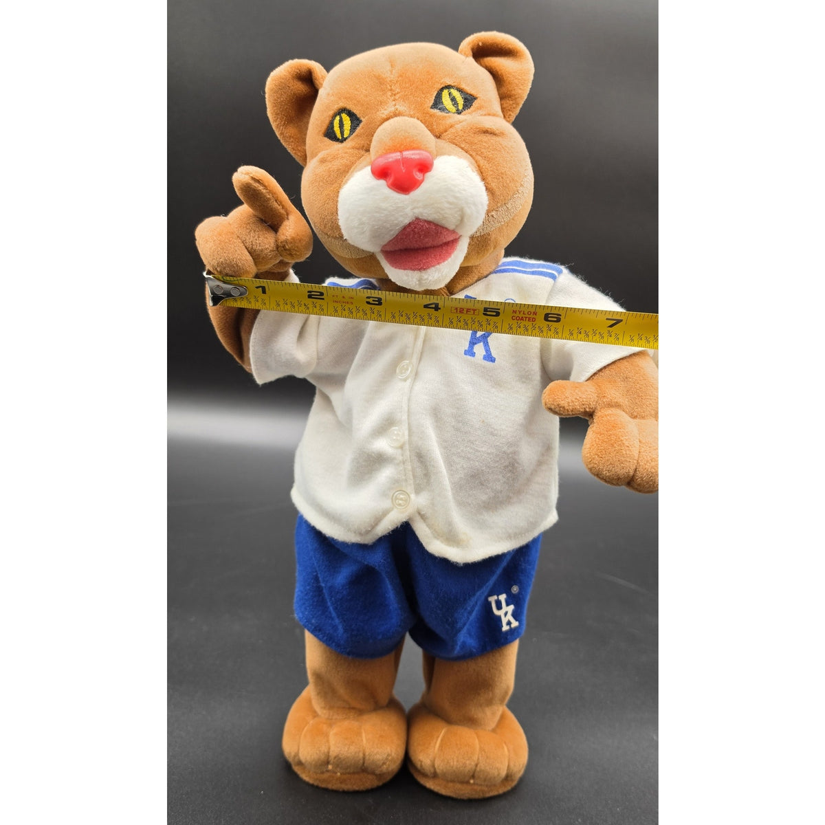 Vintage University of Kentucky Wildcat Musical Animated Dancing Cheer Plush Doll