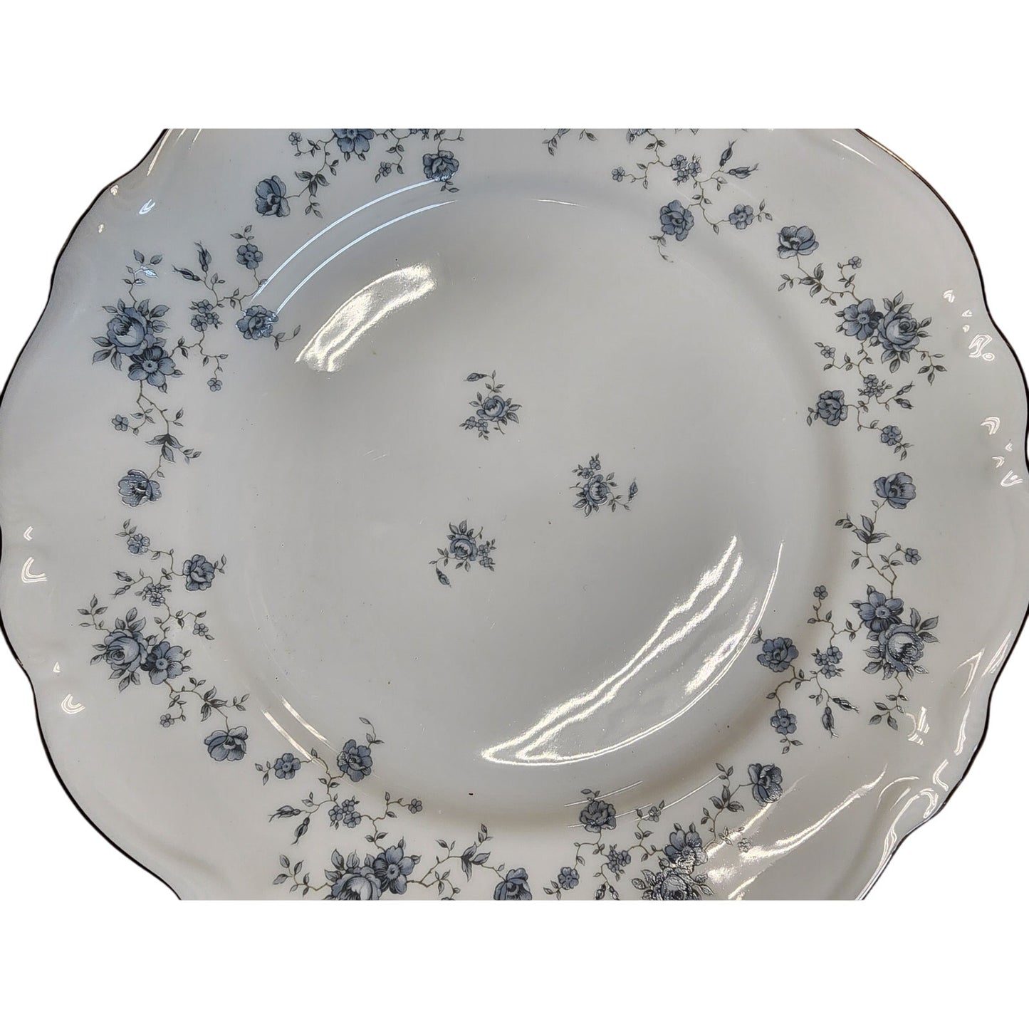 Johann Haviland Bavaria Germany Blue Garland China Set – 16 Pc, Vintage