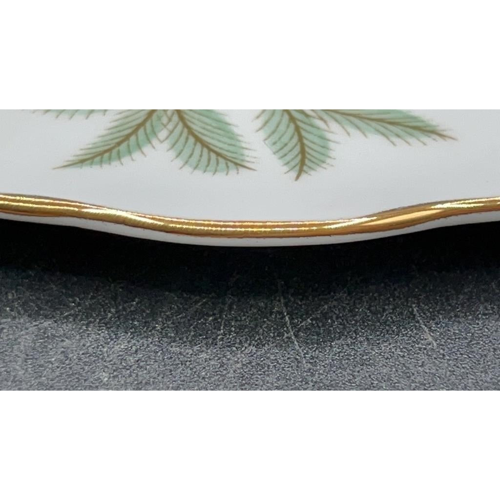 Royal Albert Braemar Bone China 6.25" Dessert Plates Set of 6 Pink Gold Fluted