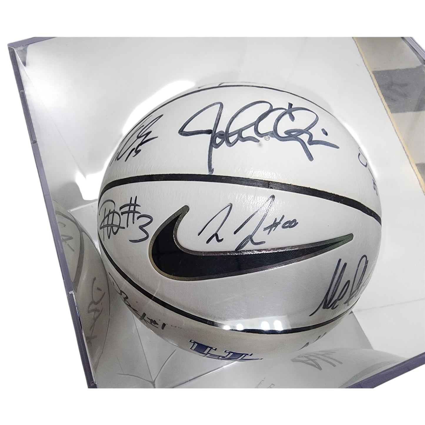 2014-15 Kentucky Wildcats Team Signed Nike Basketball Calipari Booker Towns NBA