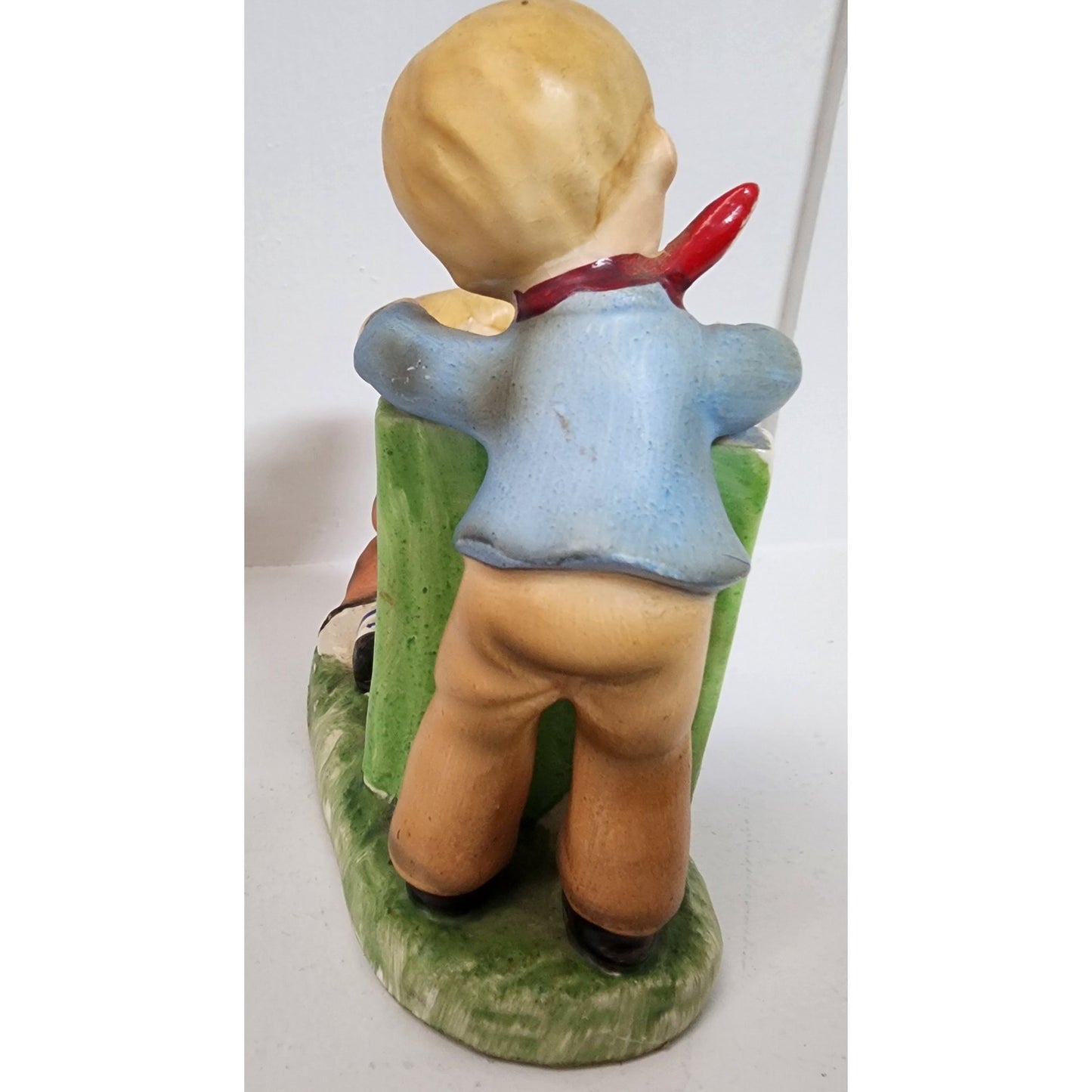 Vintage Royal Crown Japan Porcelain Musical Children Figurines 4 Set HandPainted