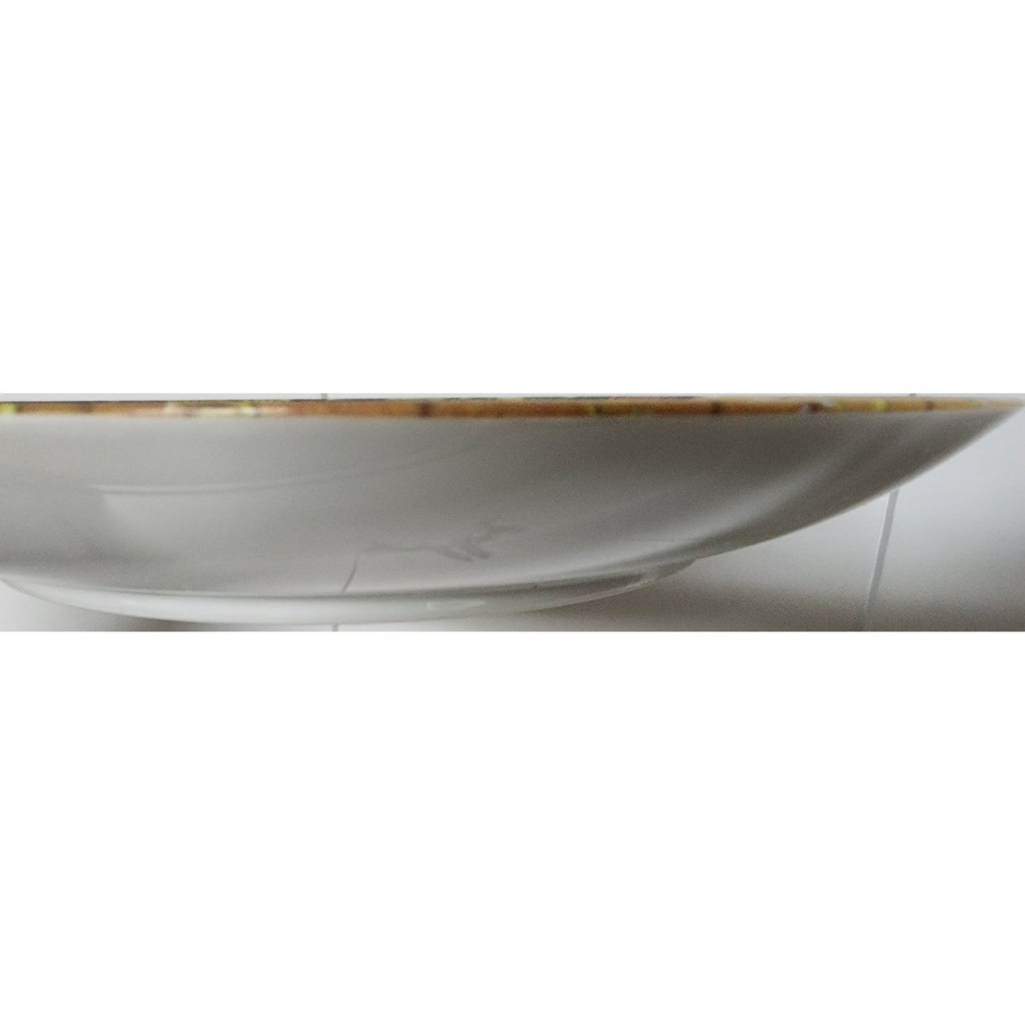 Amber Plate Glenice Yesterday’s Series Ltd Ed R.J. Ernst 8.25" Decorative VTG