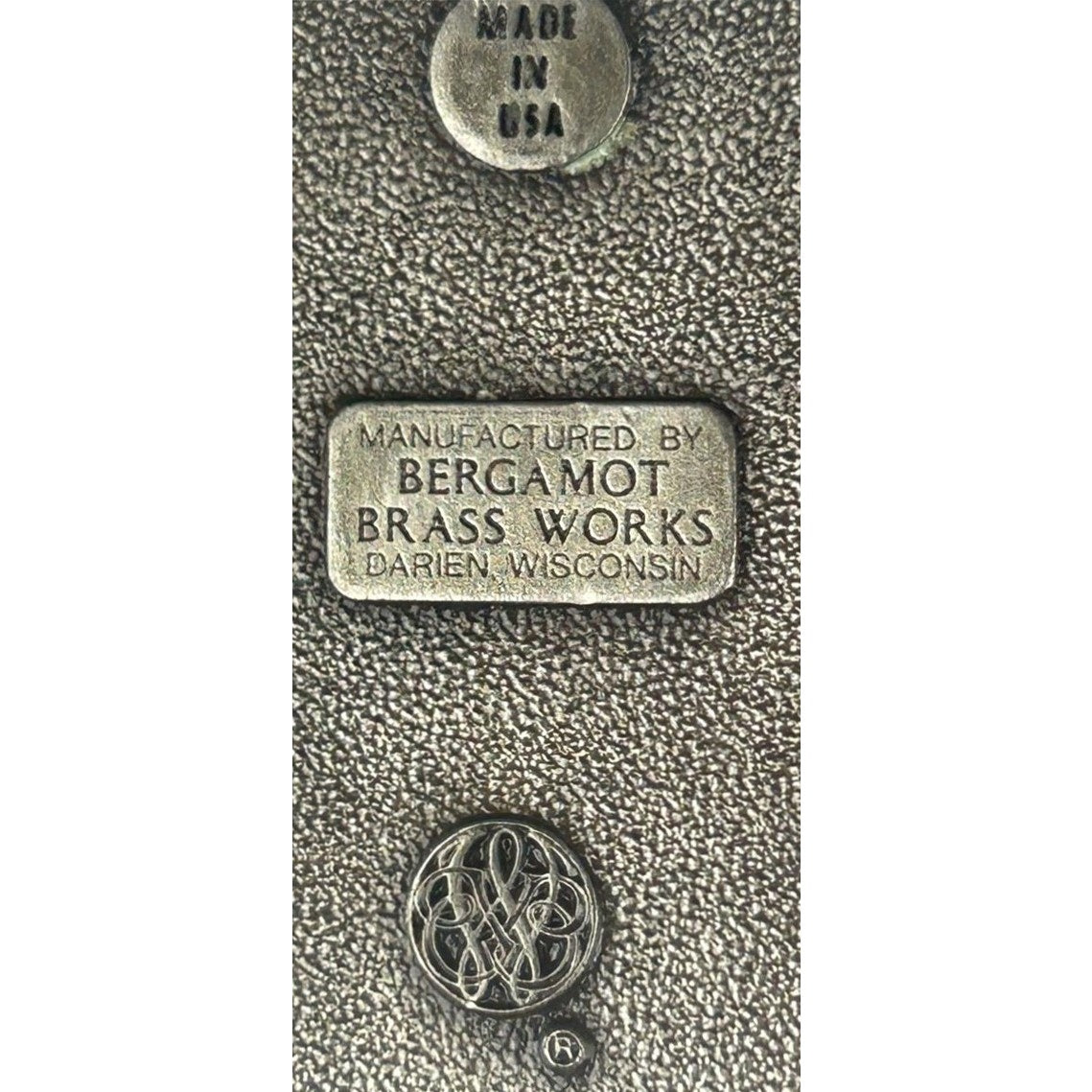 Bergamot Brass Works 1776-1976 Bicentennial “Don’t Tread on Me” Belt Buckle USA