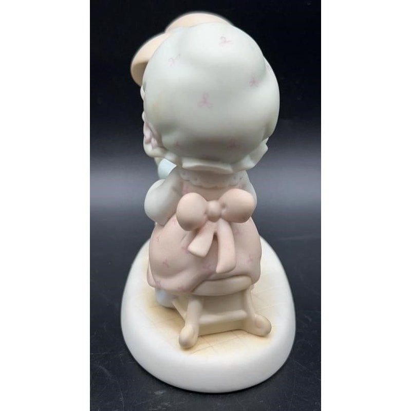 VTG Enesco Precious Moments Figurine 1988 “Friendship Hits The Spot” Tea Party
