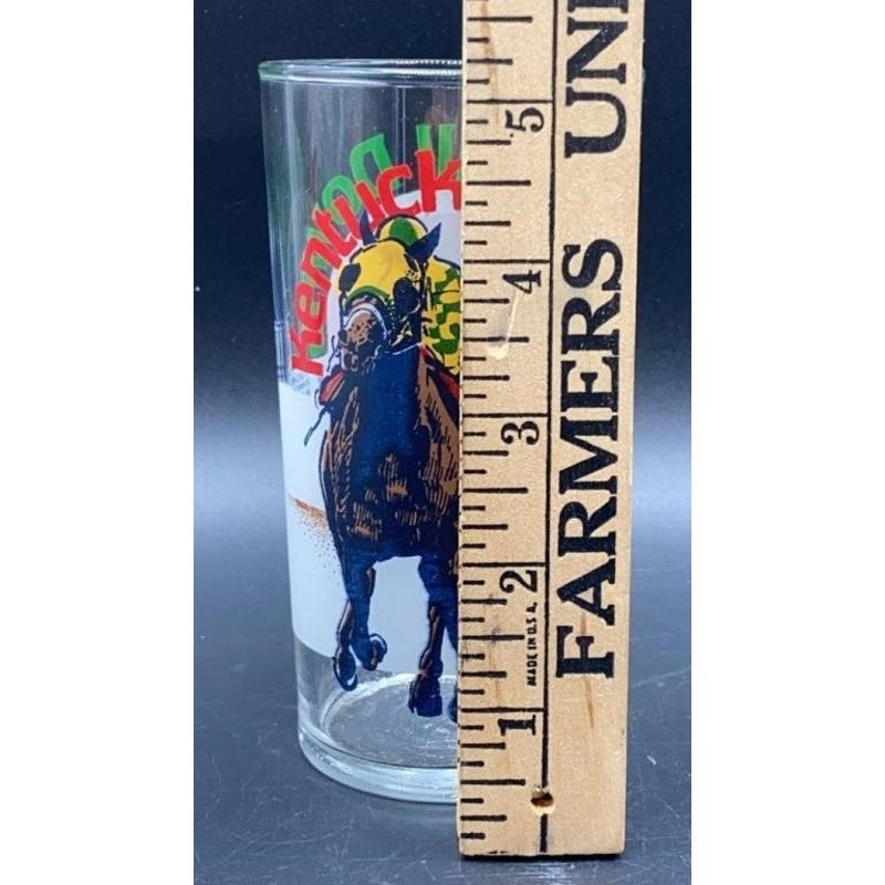 VTG Official 1984 Kentucky Derby Glasses Set of 6 Churchill Downs Souveni