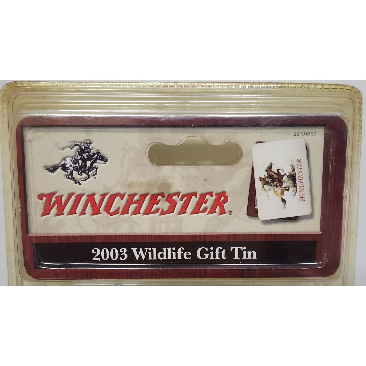 2003 Winchester Wildlife Gift Tin & Knife Set Sealed NOS Ducks Carolina Tool