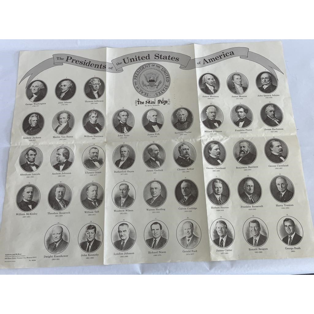 George W. Bush Signed Framed Photo 12x10 + Presidents Mini Poster Framed 22x28