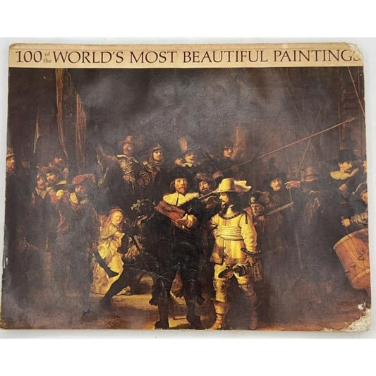 100 of the World’s Most Beautiful Paintings – Vintage Oversized Art Book