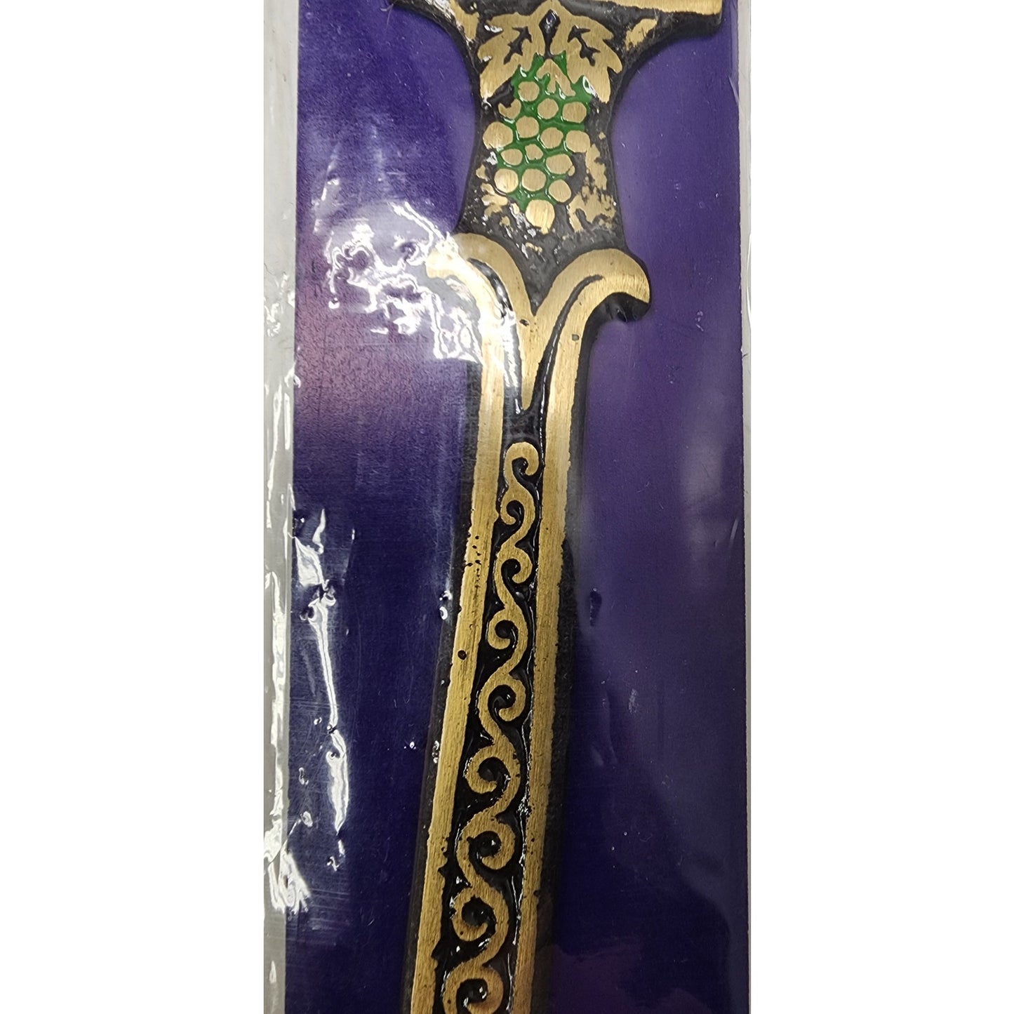 Vintage Jerusalem Brass Letter Opener Set – Enamel, Camel, Menorah, Israel