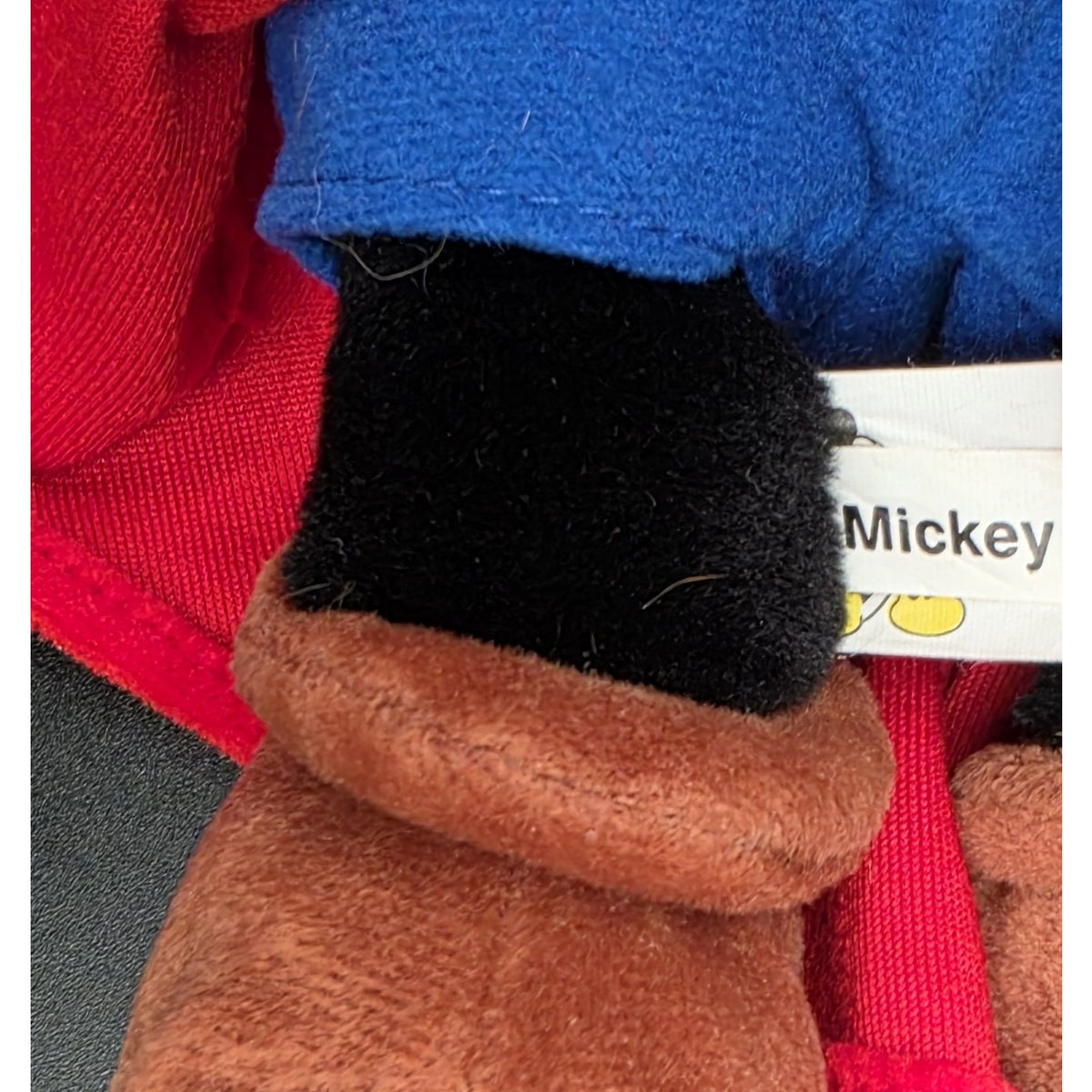 Vintage Walt Disney World Sorcerer Mickey Mouse Plush 13" Fantasia Plush Toy