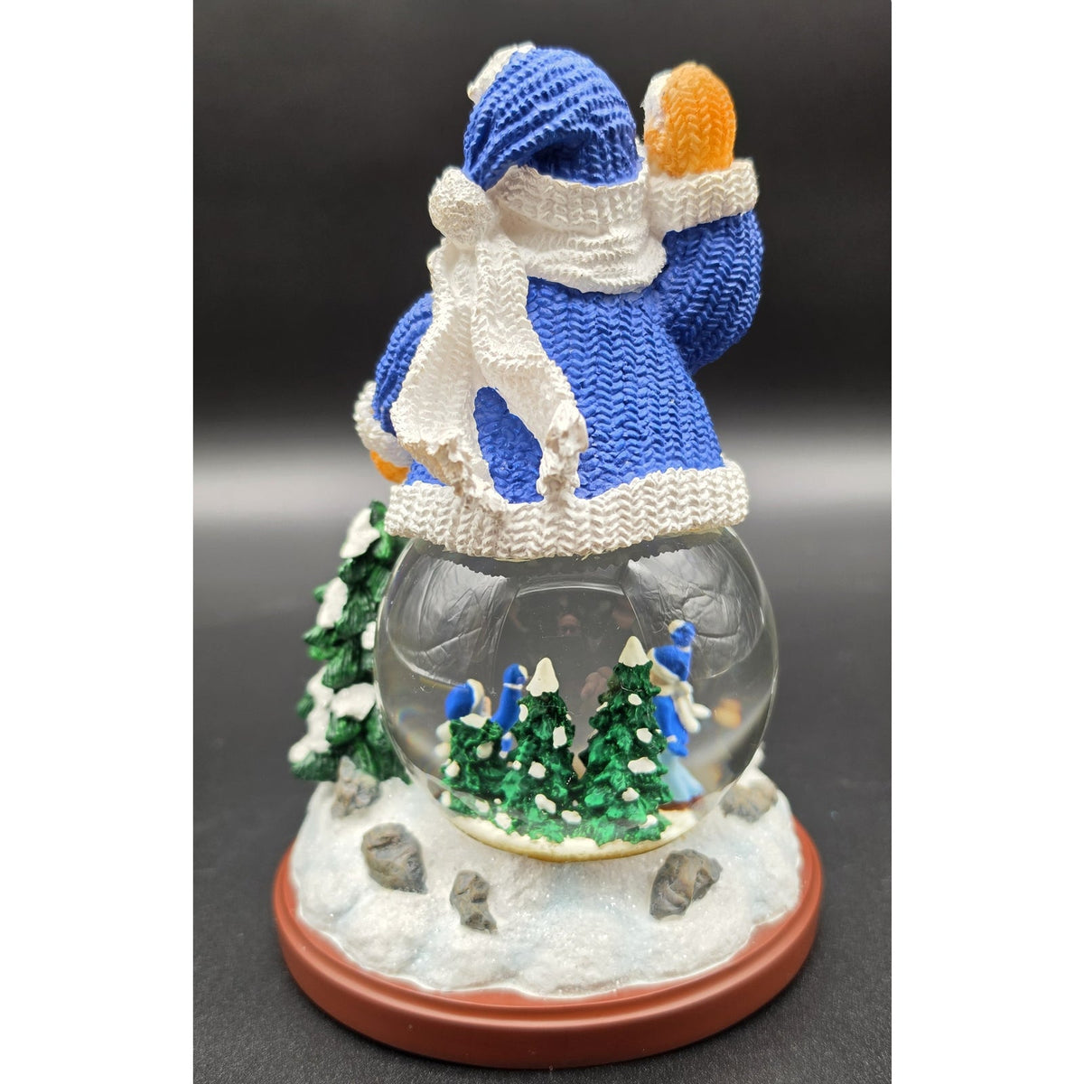 Vintage Univ of Kentucky Snowfight Snowman Snowglobe LE #356/3000 Wildcats