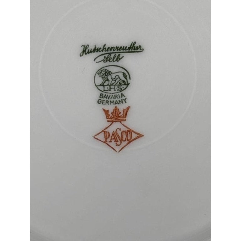 Set of 8 Vintage Hutschenreuther Selb Pasco “The Dundee” Salad Plates