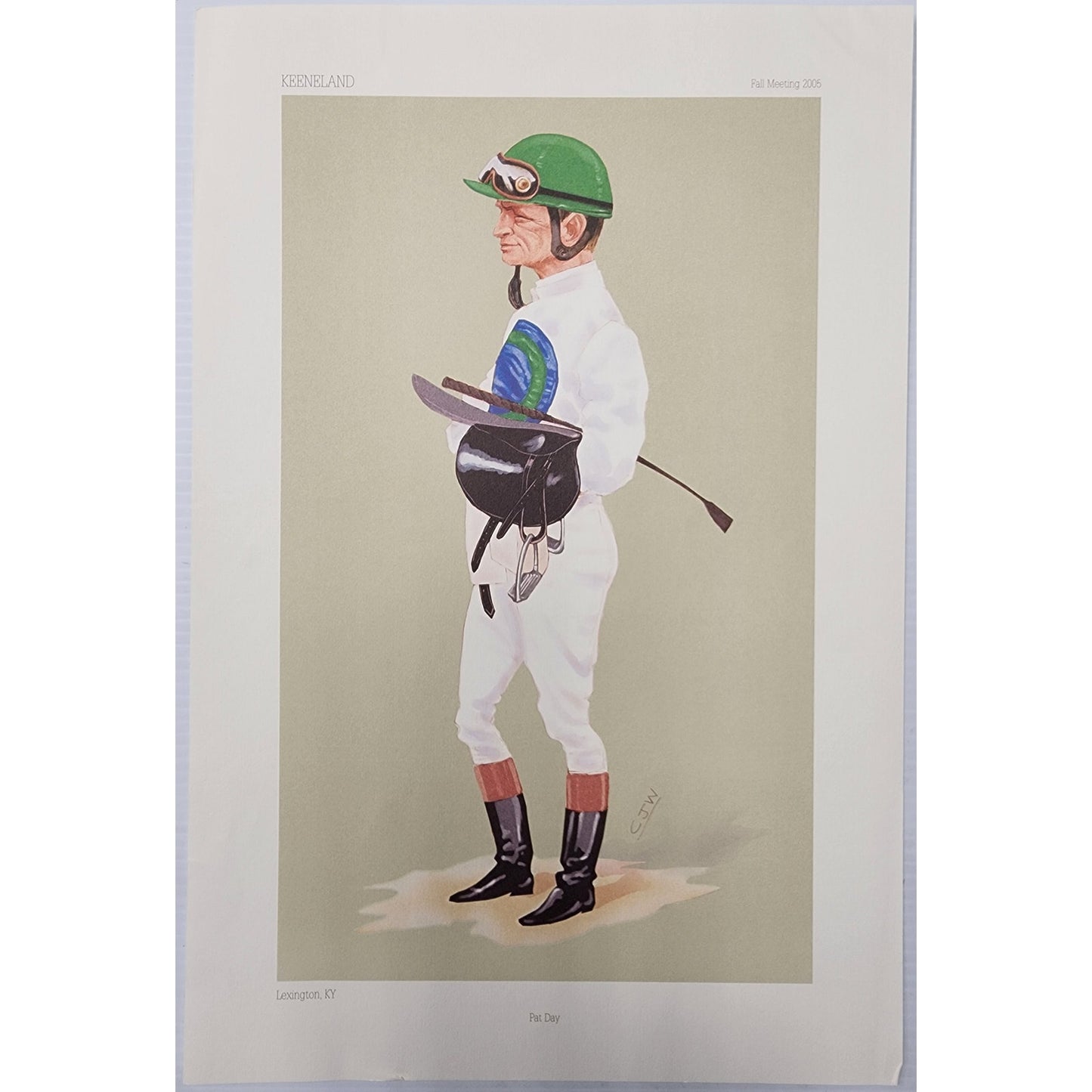 Keeneland Collector Series 2006 Jockey Edition Prints Pat Day Perret Prado Smith