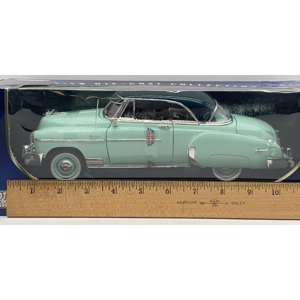 Motor Max 1950 Chevy Bel Air 1:18 Die-Cast Mint Green Hardtop NIB
