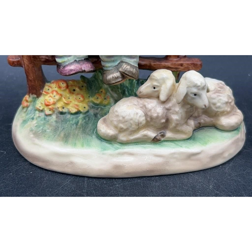 Goebel Hummel Eventide #99 Hand-Painted Porcelain Figurine - Vintage - Beautiful