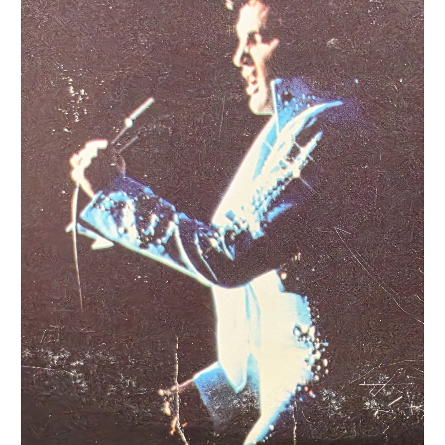 Elvis Presley “Moody Blue” 1977 RCA LP – Blue Vinyl NM, Jacket & Sleeve Good