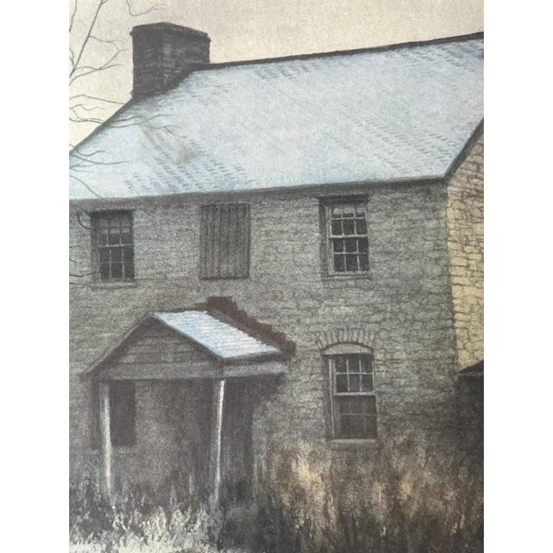 Harold Collins “Old Home Place” Signed Collector's Print
