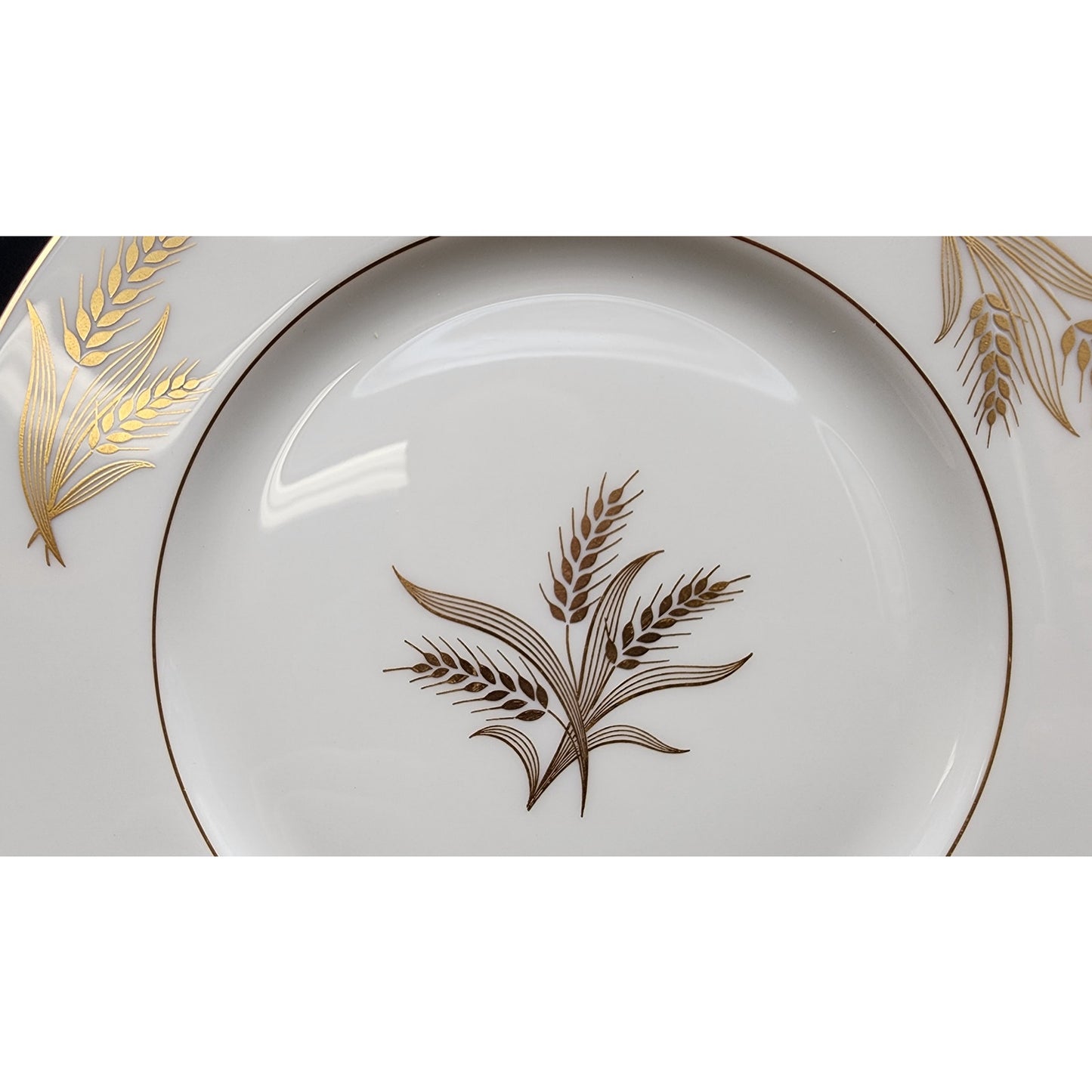 Vintage Lenox Harvest 20 Piece Place Setting 24K Gold Wheat Pattern USA R‑441