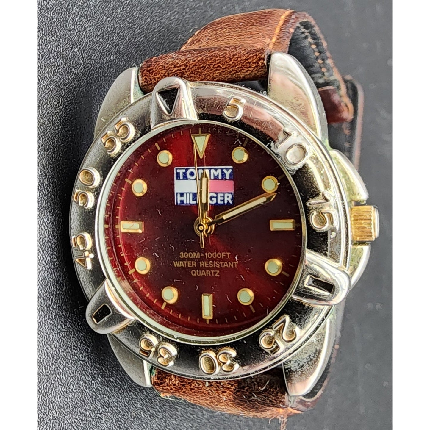 Vintage Watch Trio Lot—Tommy Hilfiger, Citizen, Cherokee—All Working, Needs Batteries