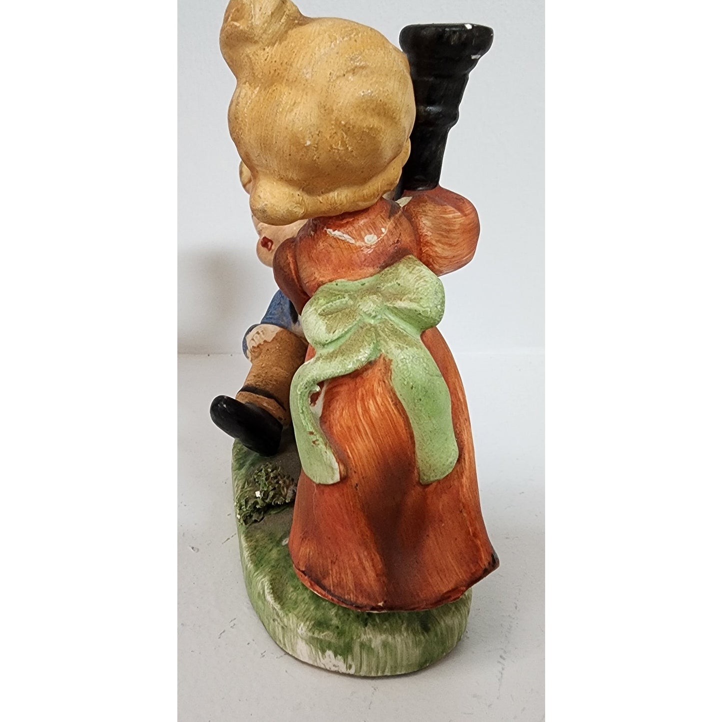 Vintage Royal Crown Japan Porcelain Musical Children Figurines 4 Set HandPainted