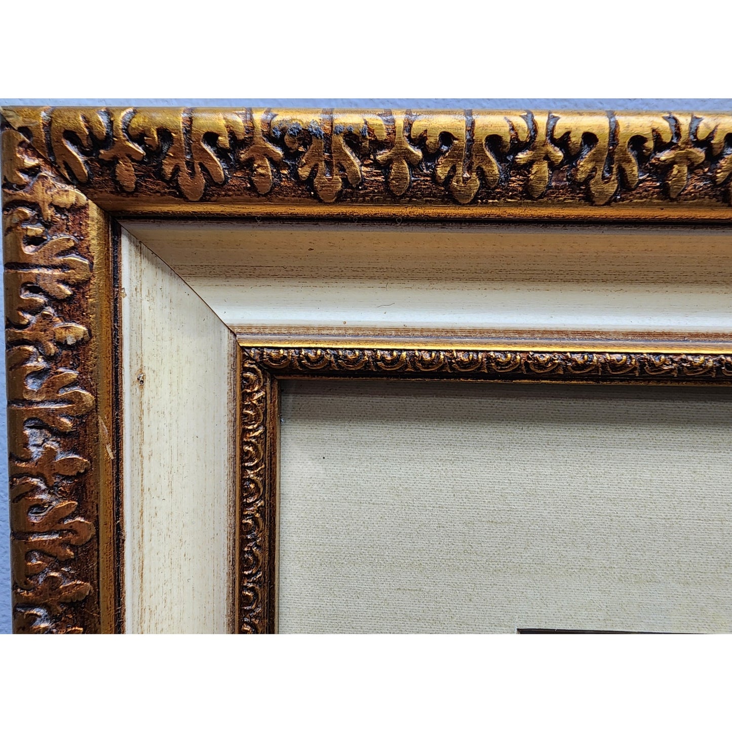 Paul Sawyier “Louisville Pike” Lithograph Framed w/ Double Mat, VTG