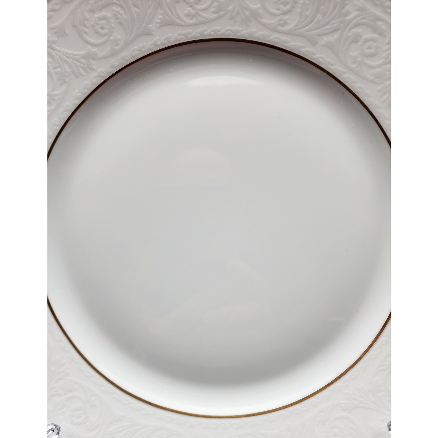 Haviland & Parlon CH Field Limoges 10.75" Plate Gold Gilt Raised Relief France