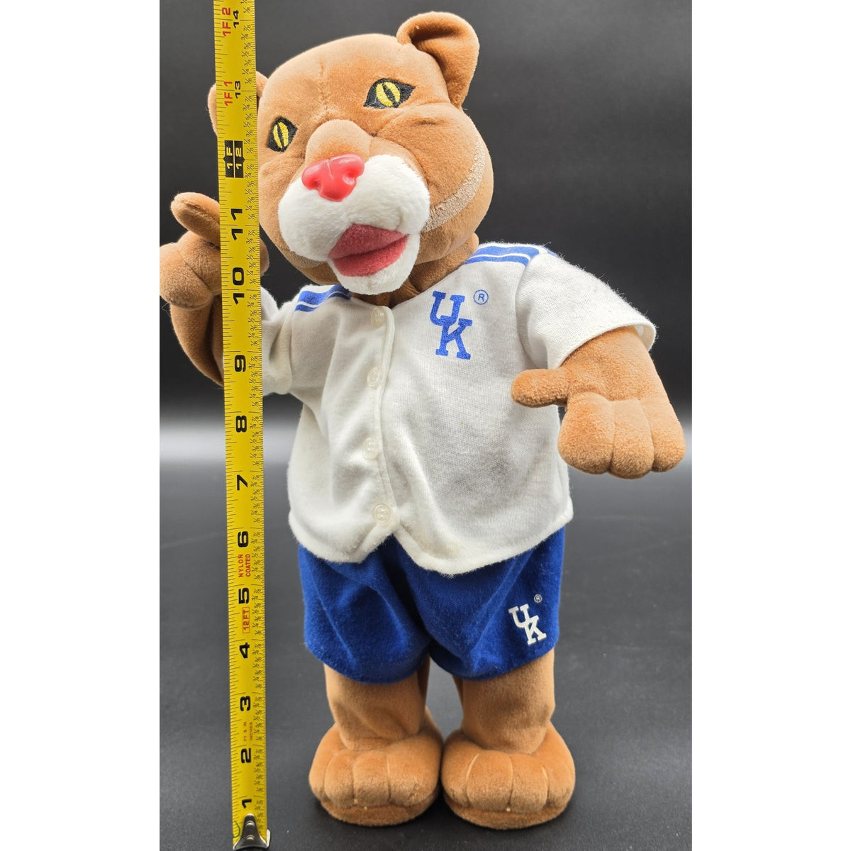 Vintage University of Kentucky Wildcat Musical Animated Dancing Cheer Plush Doll