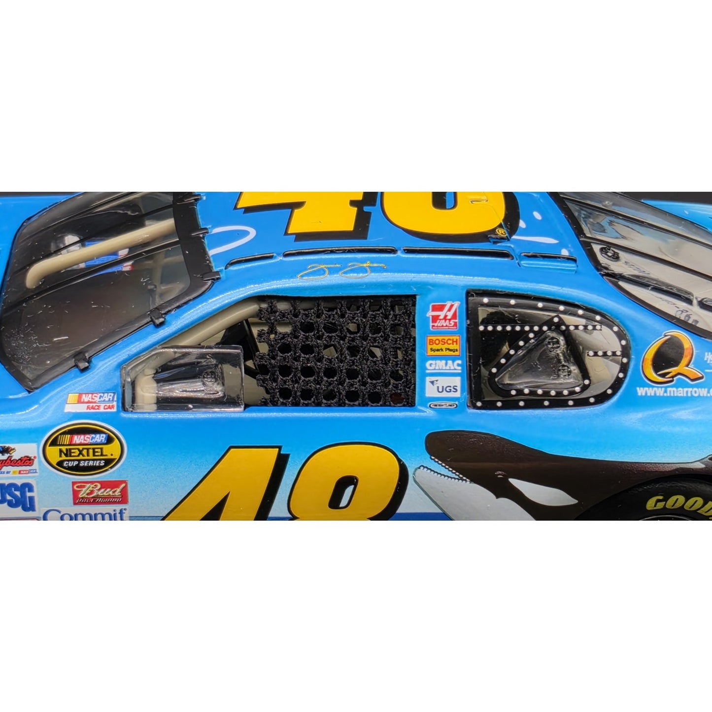 2006 Jimmie Johnson #48 SeaWorld RCCA 1:24 Action Diecast w/ Case & COA