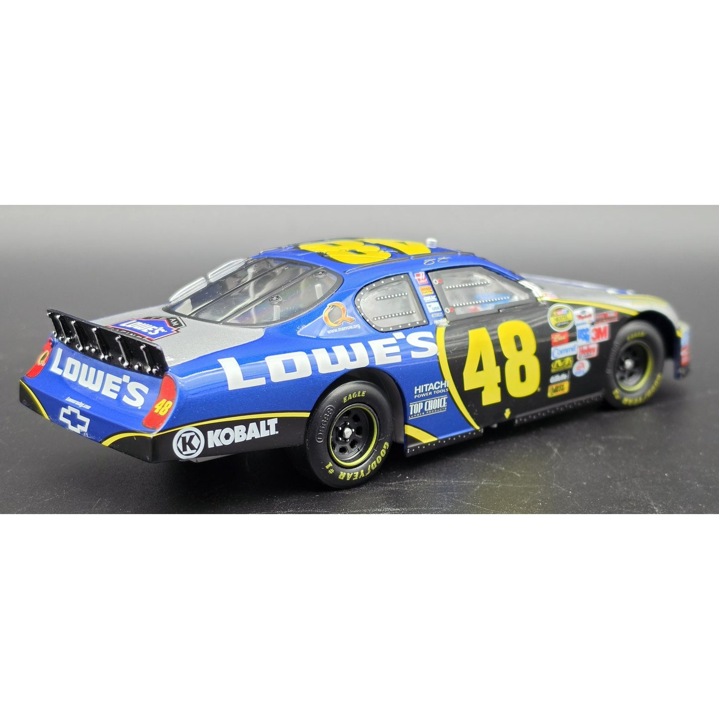 2006 Jimmie Johnson #48 Lowe’s RCCA Club Car 1:24 Action Diecast w/ Case & COA