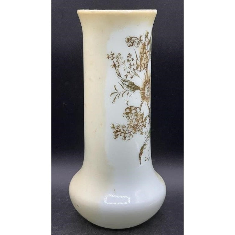 VTG Takahashi Soft Flower San Francisco Bud Vase Hand-Painted 11.5"