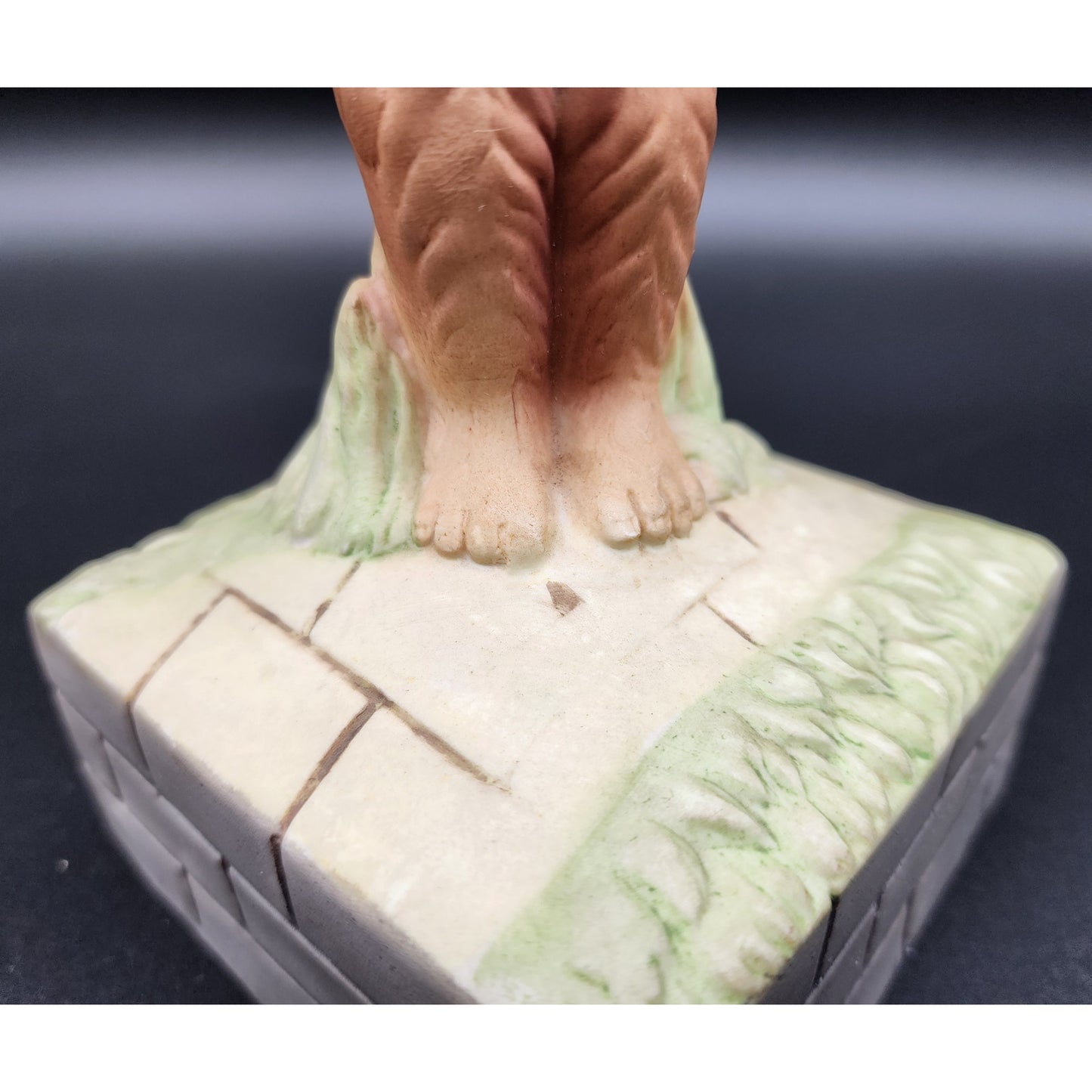 Wizard of Oz Lion Music Box Plays Over the Rainbow Seymore Mann Vint 1981 Korea