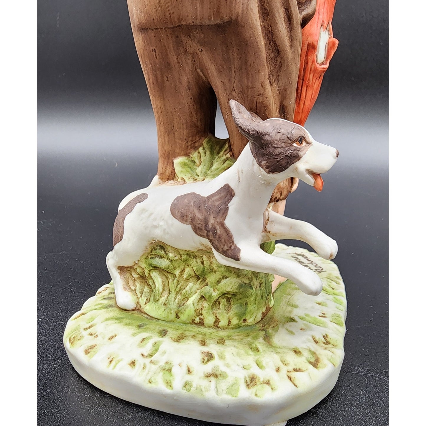 1981 Norman Rockwell Leap Frog Figurine Dave Grossman Ltd Ed 975/1000 Japan