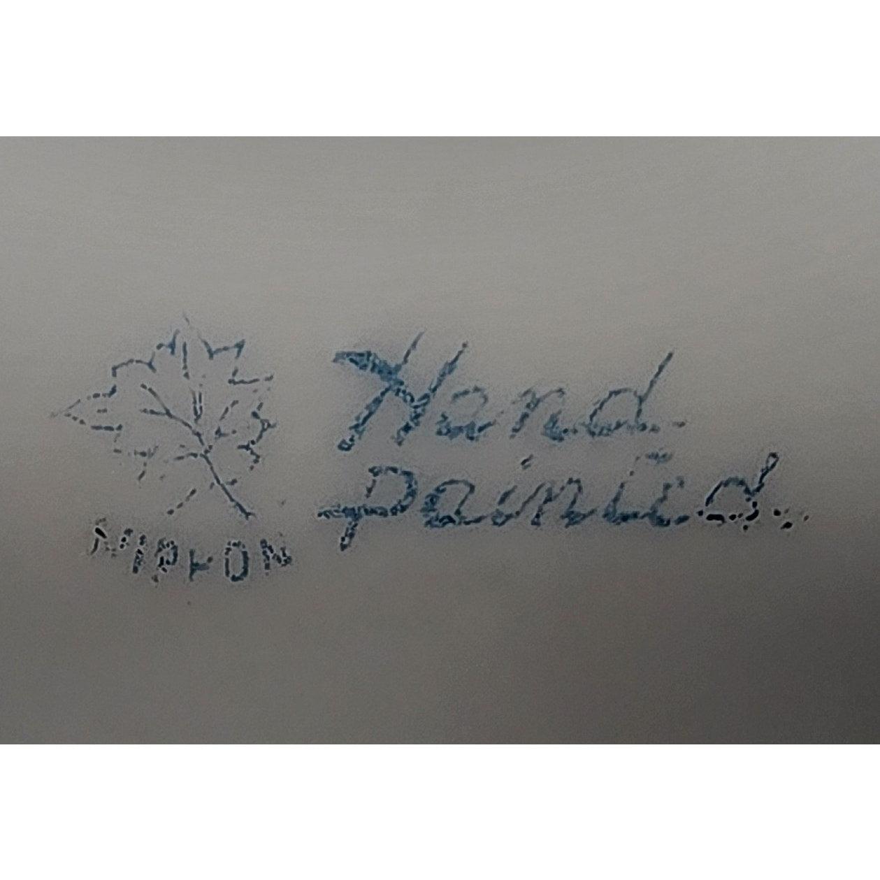 Antique Nippon Hand Painted Pitcher Gold Trim Leaf Mark Japan 4" Floral Berry