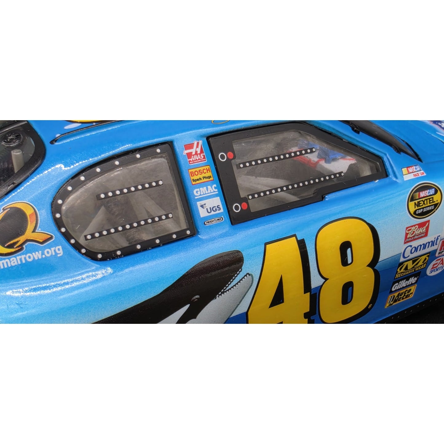 2006 Jimmie Johnson #48 SeaWorld RCCA 1:24 Action Diecast w/ Case & COA