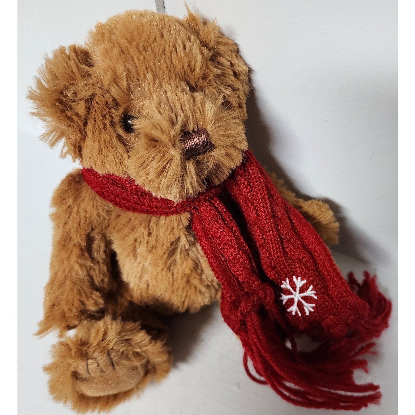 Boyds “Floyd” Archive Bear + Bath & Body Works Snowflake Scarf Bear, 2 Plush Set