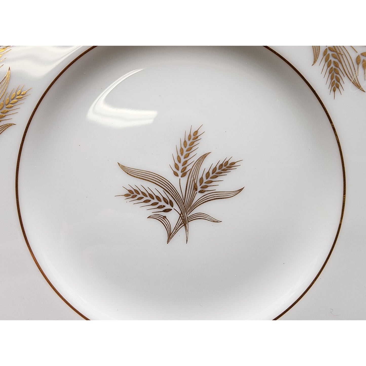 Vintage Lenox Harvest 20 Piece Place Setting 24K Gold Wheat Pattern USA R‑441