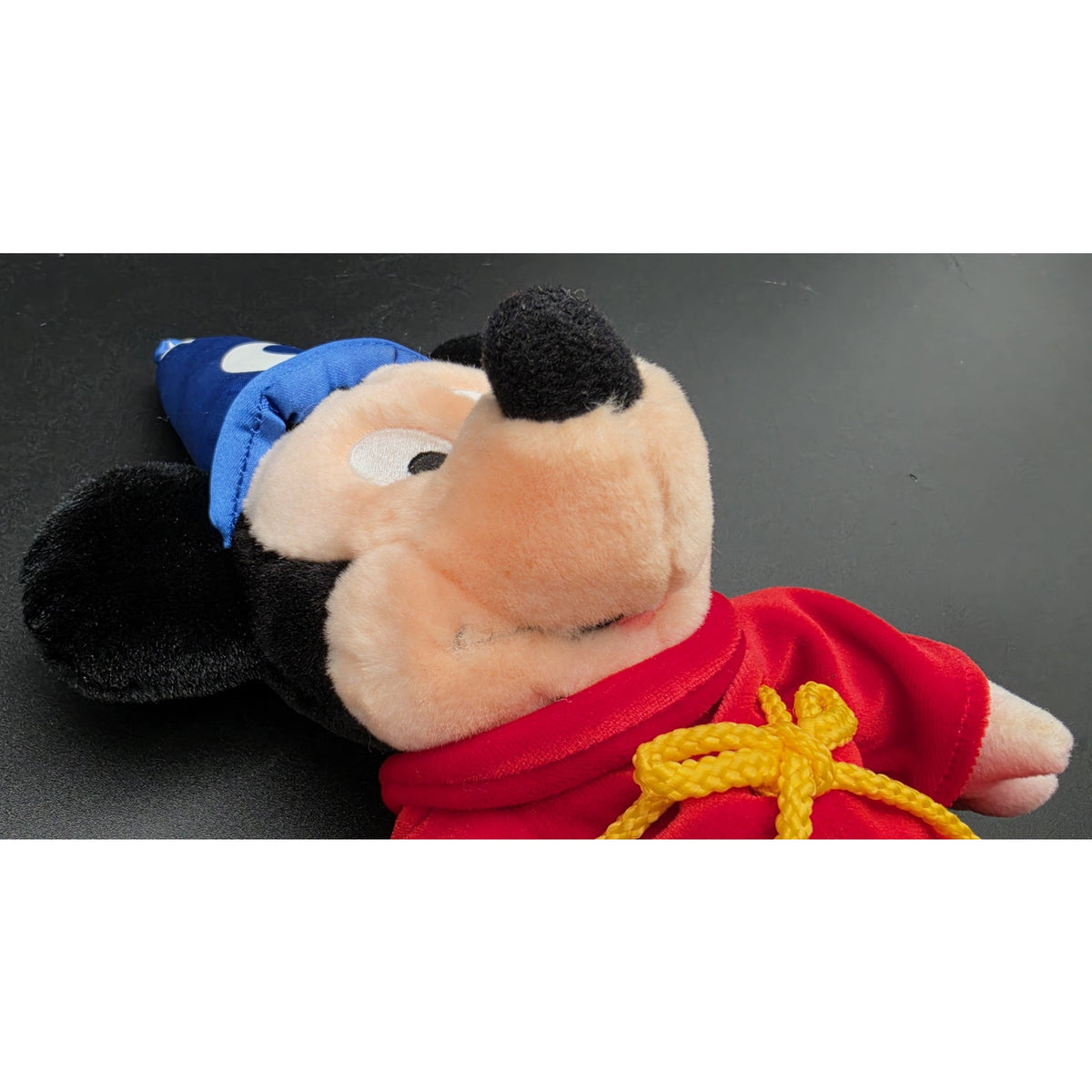 Vintage Walt Disney World Sorcerer Mickey Mouse Plush 13" Fantasia Plush Toy