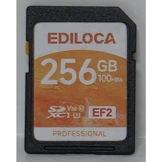 EDILOCA 256GB SDXC V30 U3 SD Card – New, Never Used, Wrong Type Purchased