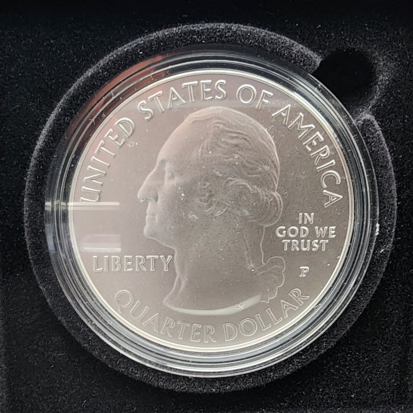 Kentucky Heritage Silver Set: 5oz Cumberland Gap, 1oz Flag Bar, Silver Quarter, $1 Bluegrass Coin