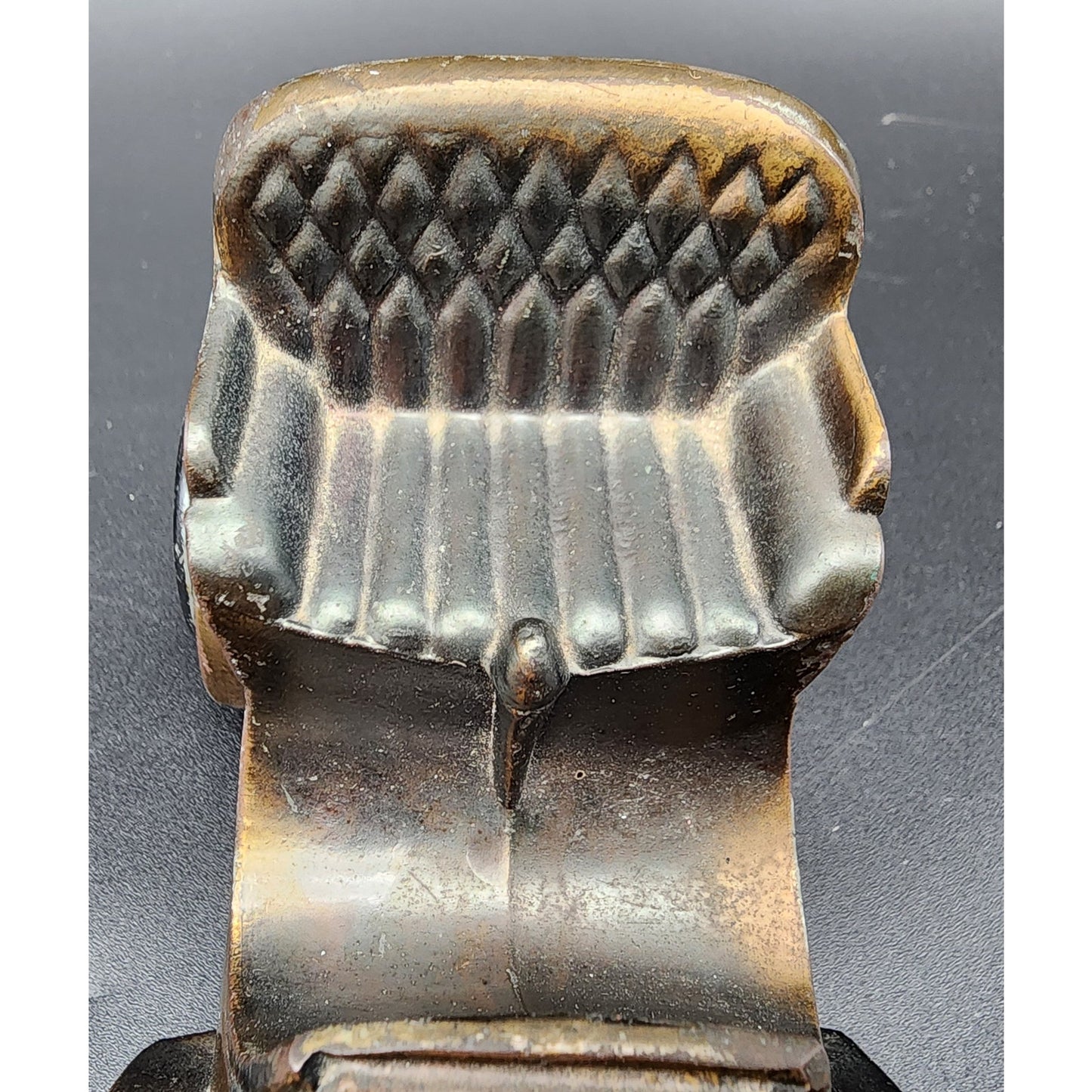 Vintage Brass Die‑Cast Car Bank First Federal Savings & Loan Canton Louisville
