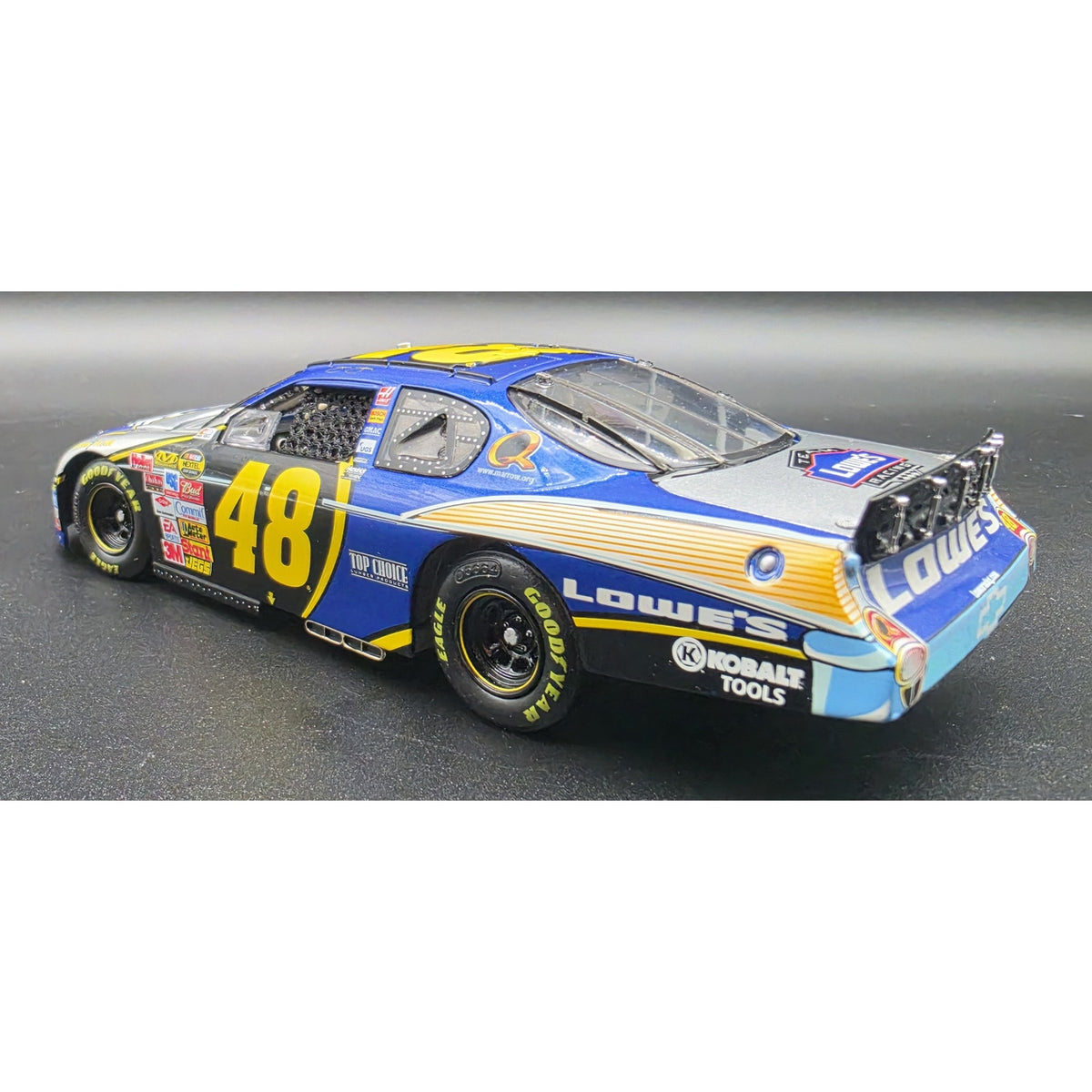 2007 Jimmie Johnson #48 Lowe's '57 Chevy Elite 1:24 Diecast RCCA Owner's Club