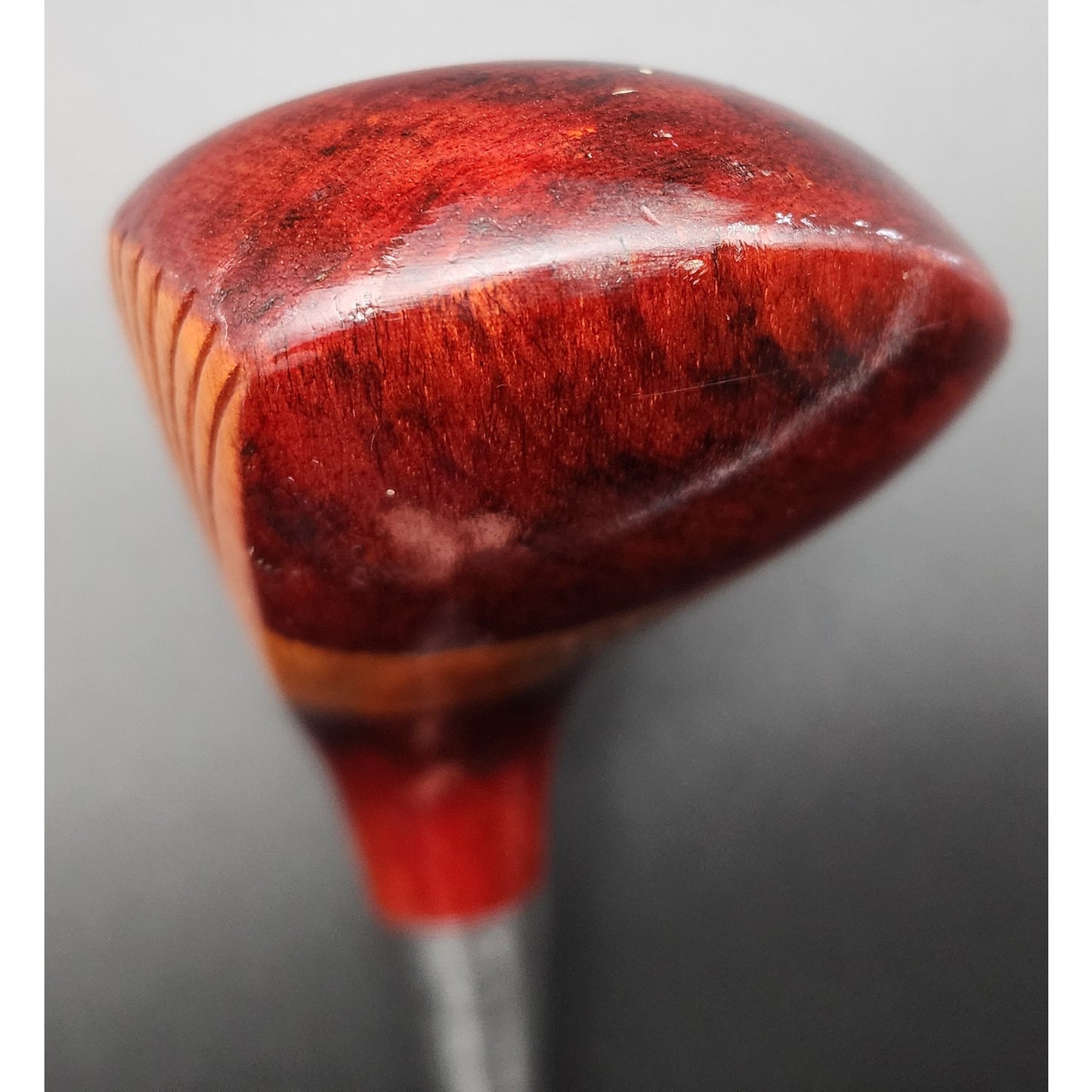 Vintage Cupples “PRO” Model Brassie Wood Golf Club Driver w/ Brass Sole Plate