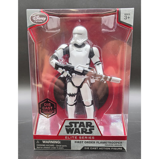 Disney Store Star Wars Elite Series First Order Flametrooper Die Cast NIB