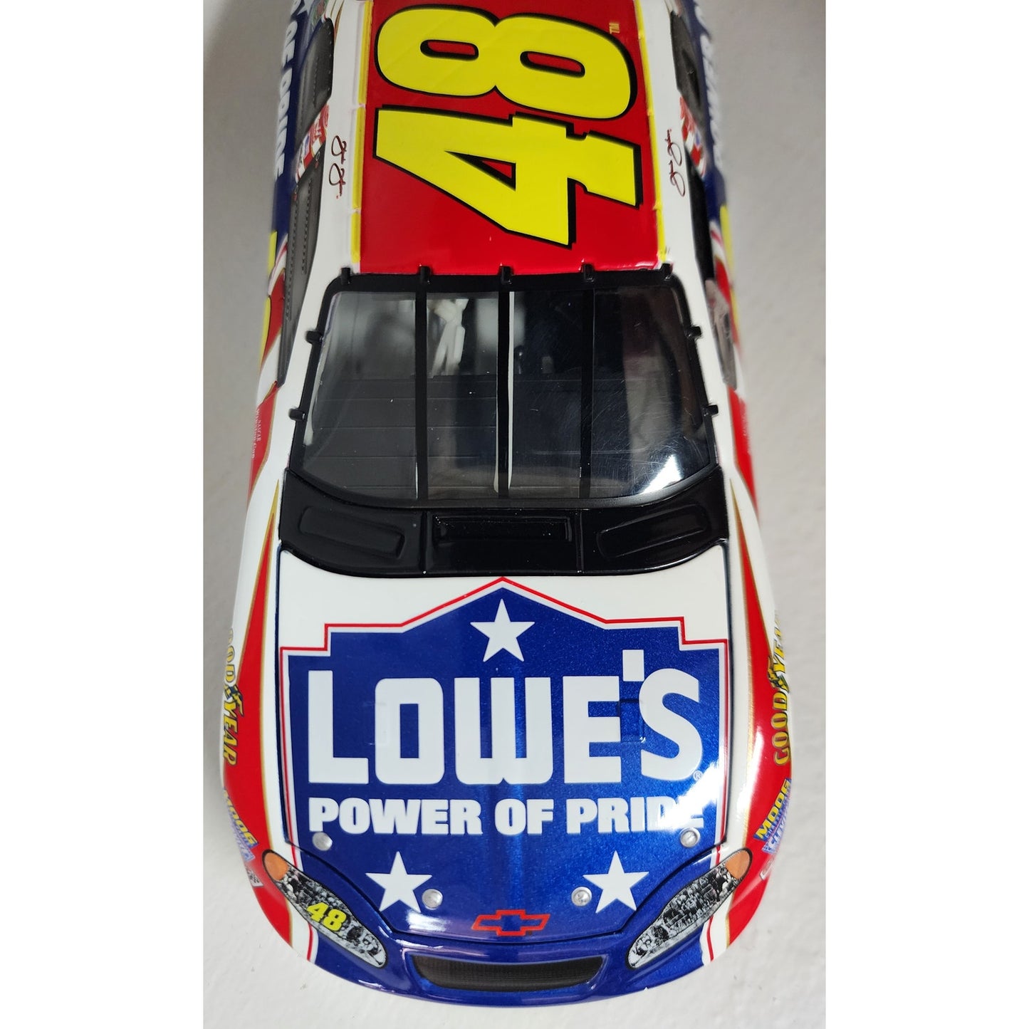 2003 Action 1:24 Jimmie Johnson #48 Lowe’s Power of Pride Monte Carlo Diecast