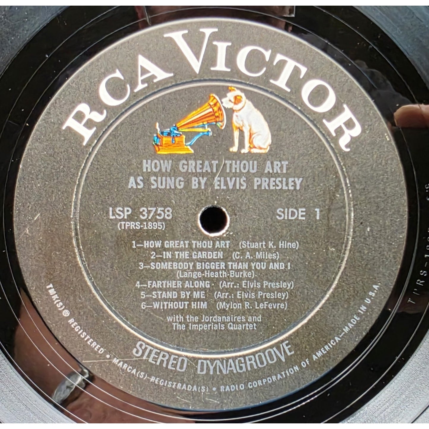 Elvis “How Great Thou Art” 1960s RCA Stereo LP – Good Jacket & Clean Vinyl