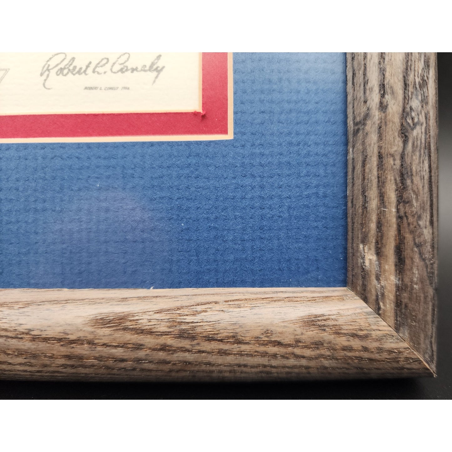 1986 Challenger “On the Wings of a Dream” Framed Lithograph by Robert L. Conely