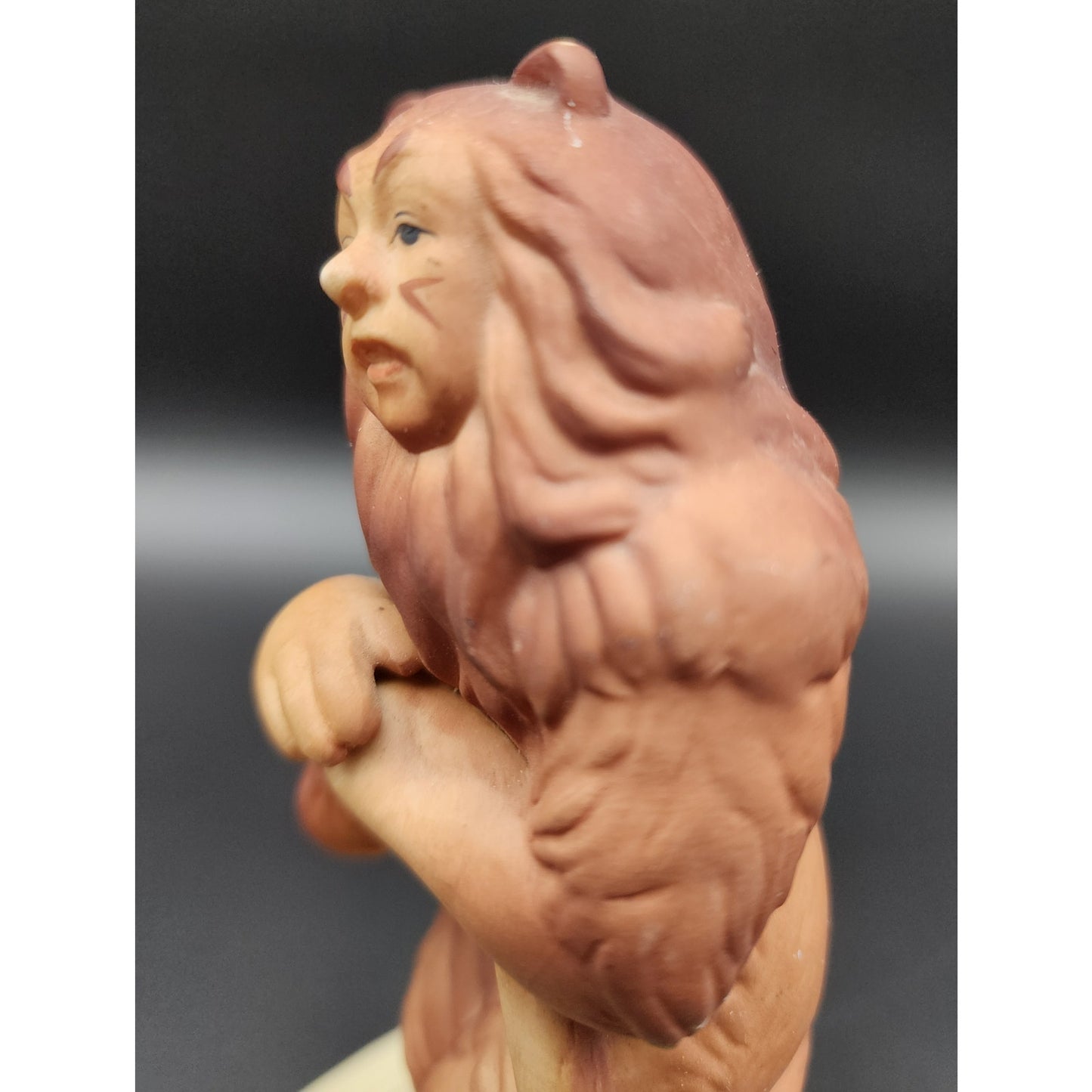 Wizard of Oz Lion Music Box Plays Over the Rainbow Seymore Mann Vint 1981 Korea