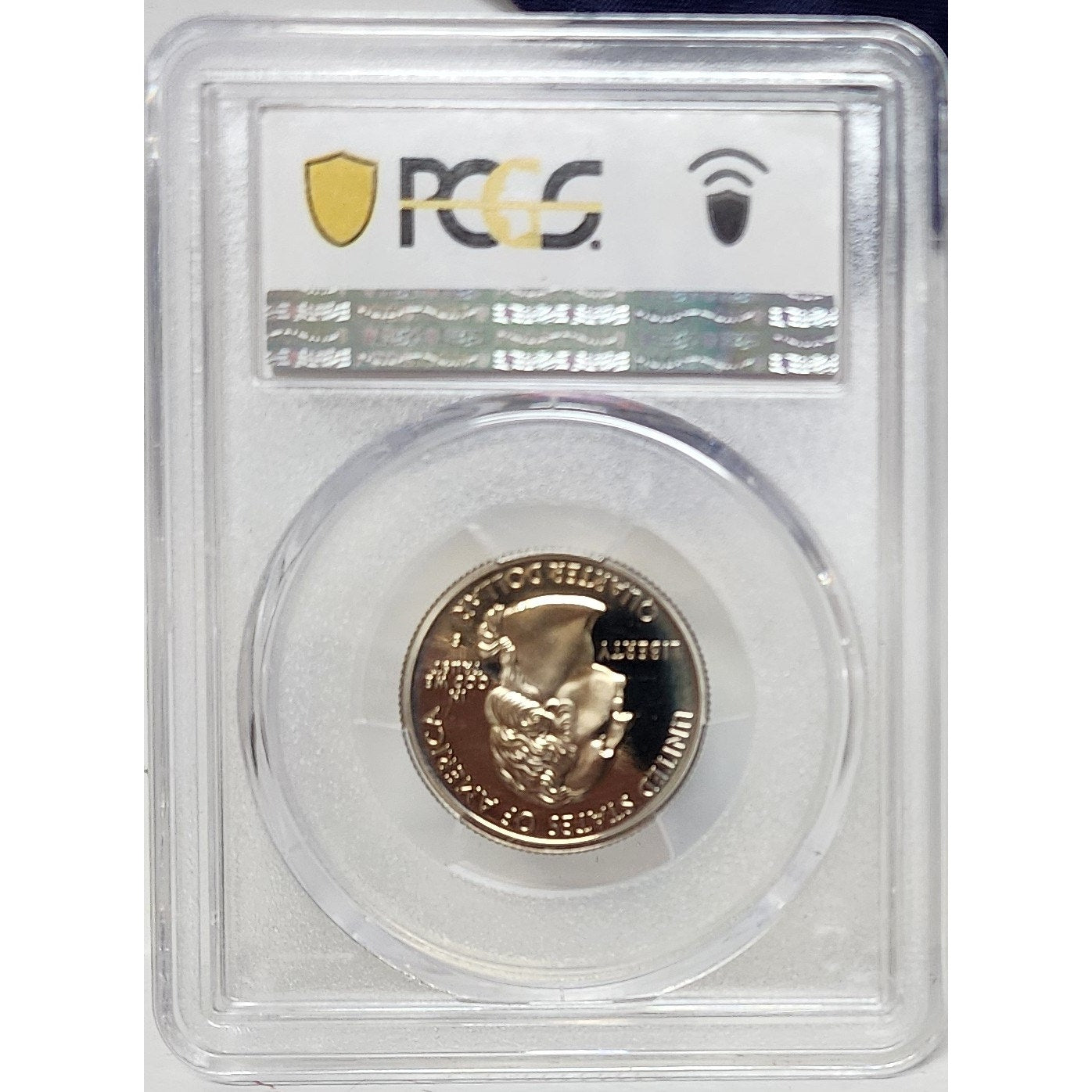 Kentucky 2001 PCGS PR69 Quarter w/ 4x6 KY Desk Flag & Stand Collectible Set